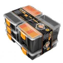 TACTIX® Plastic Organizer Set 4 In 1