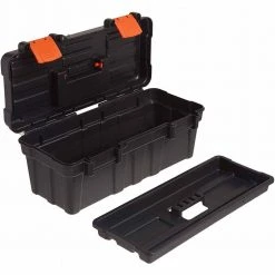 TACTIX® Plastic Tool Box 13 In. -Outlet Sika Tools Sotre 0000617 2