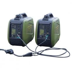 Sportsman Series Sportsman 4400 Watt Gasoline Portable Inverter Generator Kit With 30 Amp Parallel Cable And Two 2200 Watt Generators