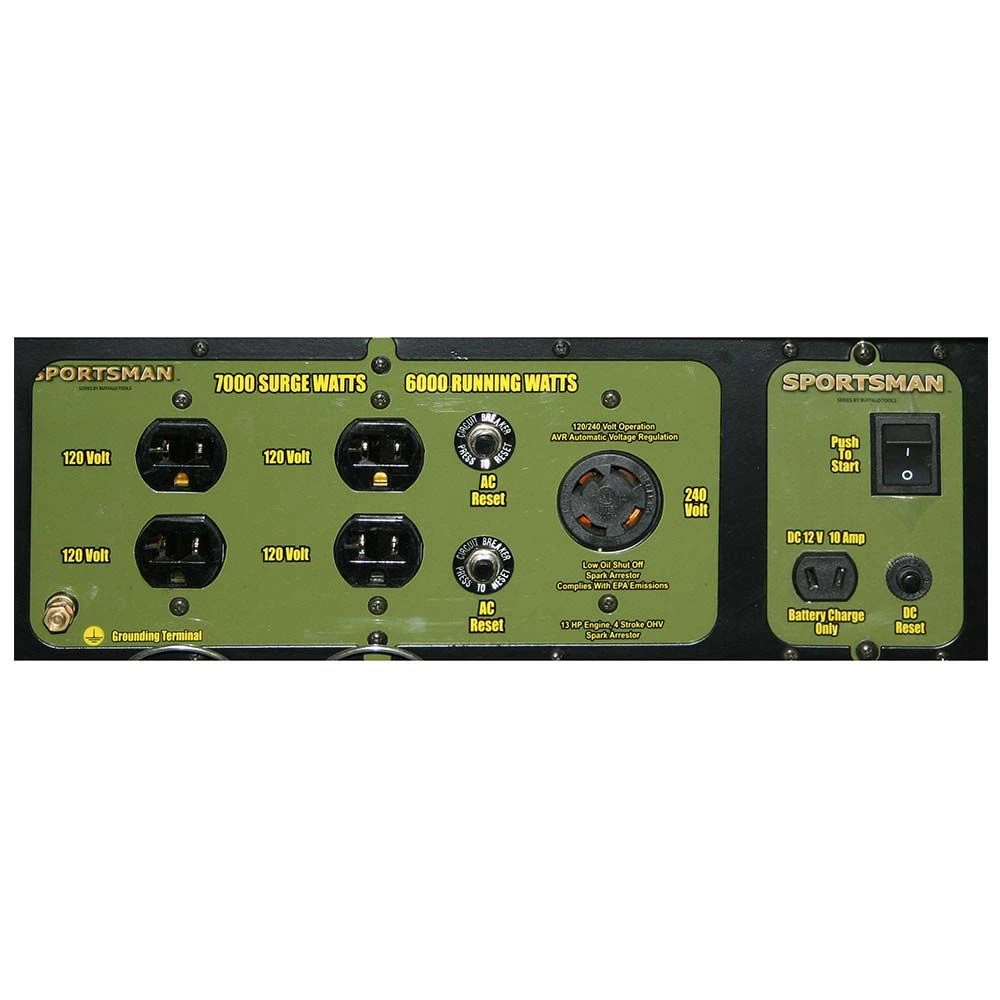 Sportsman Series Sportsman Propane 7000 Watt Portable Generator 4 Sportsman Series Sportsman Propane 7000 Watt Portable Generator - Image 2