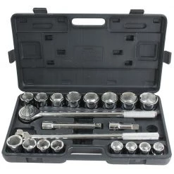 Pro-Series 21 Piece 3/4 Inch Drive SAE Socket Set