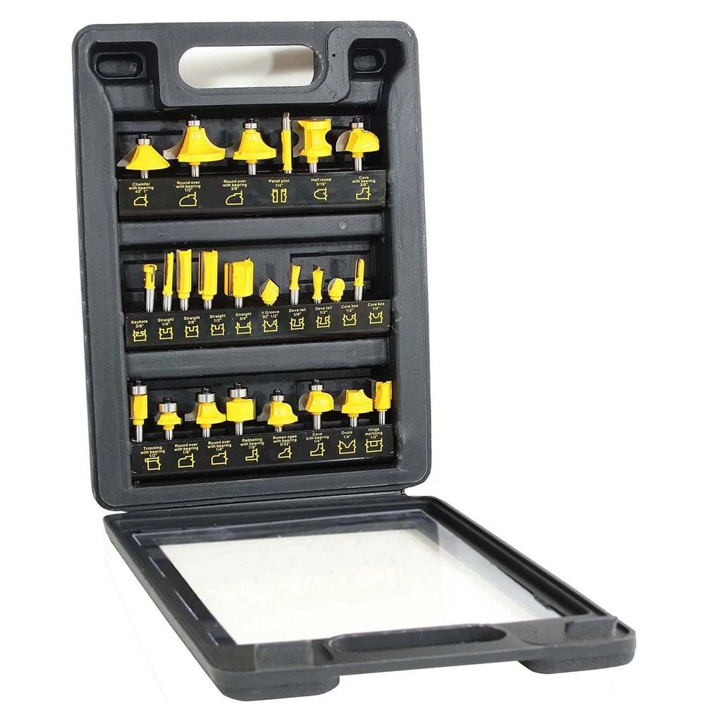 Pro-Series 24 Piece Router Bit Se 4 Pro-Series 24 Piece Router Bit Se - Image 2