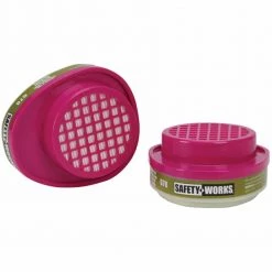 Safety Works Multi-Purpose Respirator Replacement Cartridges