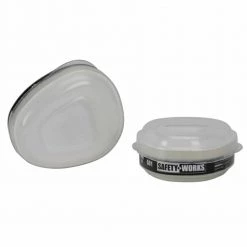Safety Works Paint & Pesticide Respirator Replacement Cartridges And Pre-Filters