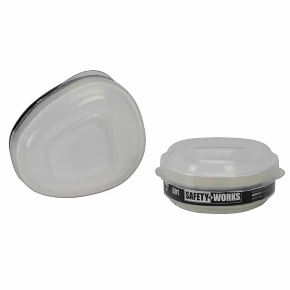 Safety Works Paint & Pesticide Respirator Replacement Cartridges And Pre-Filters 3 Safety Works Paint & Pesticide Respirator Replacement Cartridges And Pre-Filters