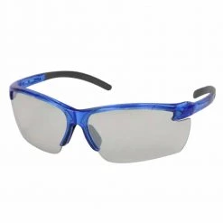 Safety Works Flexible Temple Indoor/Outdoor Light Gold Mirror Safety Glasses