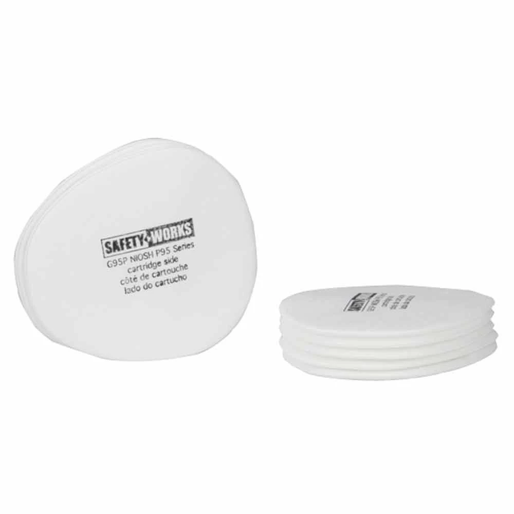 Safety Works Paint & Pesticide Respirator Replacement Pre-Filters 3 Safety Works Paint & Pesticide Respirator Replacement Pre-Filters