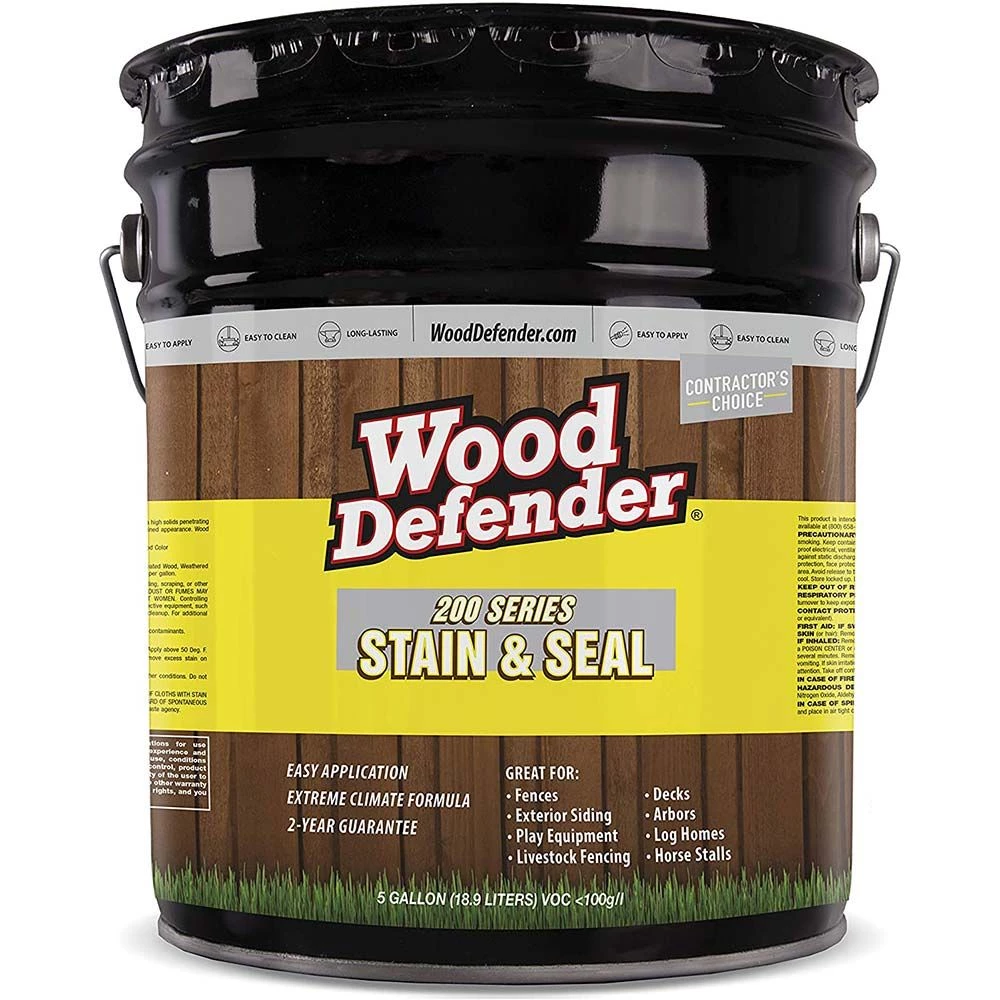 Wood Defender 200 Series Multi-Purpose Transparent Stain & Seal Leatherwood 4 Wood Defender 200 Series Multi-Purpose Transparent Stain & Seal Leatherwood - Image 2