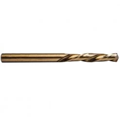 Century Drill & Tool Left Hand Stub Cobalt Steel Drill Bit 1/4 In. X 3-5/16 In. X 1-3/4 In. Flute Length