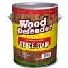 Wood Defender Transparent Fence Stain & Seal Leatherwood