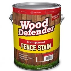 Wood Defender Transparent Fence Stain & Seal Leatherwood