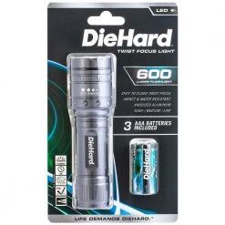 DieHard® 3AAA Twist Focus Flashlight