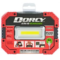 Dorcy Ultra HD Rechargeable Utility Worklight W/ Power Bank