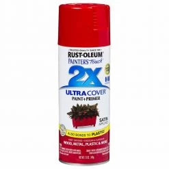 Rust-Oleum Painter's Touch® 2X Ultra Cover® Satin Spray Paint 12 Oz. -Outlet Sika Tools Sotre 0019097