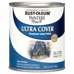 Rust-Oleum Painter's Touch® Ultra Cover Gloss Latex Paint 1 Qt. -Outlet Sika Tools Sotre 0019123