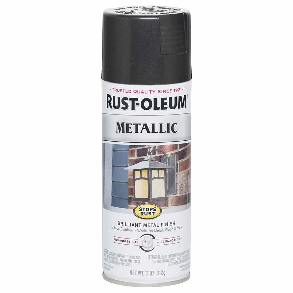 Rust-Oleum Stops Rust® Metallic Spray Paint 11 Oz. 3 Rust-Oleum Stops Rust® Metallic Spray Paint 11 Oz.