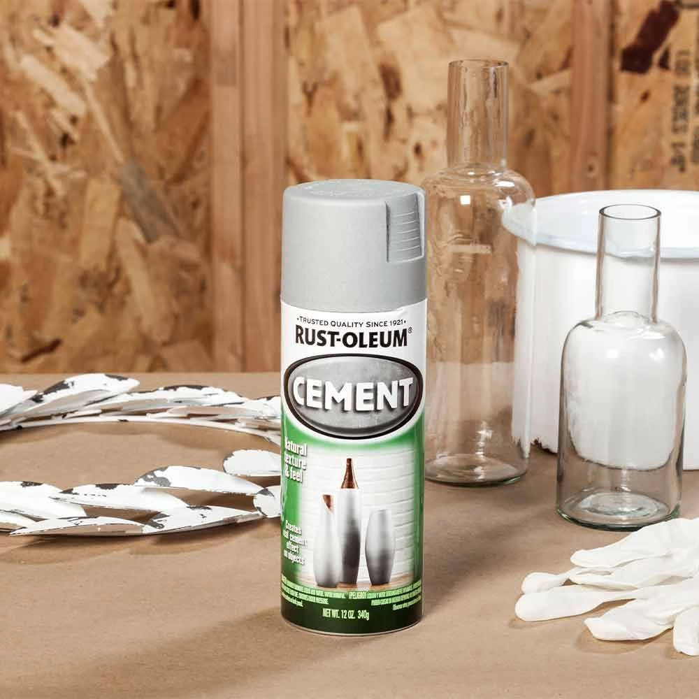 Rust-Oleum Cement Spray Paint 12 Oz. 4 Rust-Oleum Cement Spray Paint 12 Oz. - Image 2