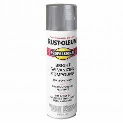 Rust-Oleum Professional Galvanizing Compound Spray Bright Gray 20 Oz.