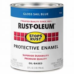 Rust-Oleum Stops Rust® Gloss Protective Enamel Paint 1 Qt. 10 Rust-Oleum Stops Rust® Gloss Protective Enamel Paint 1 Qt. -Outlet Sika Tools Sotre 0019337