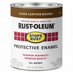 Rust-Oleum Stops Rust® Gloss Protective Enamel Paint 1 Qt. 11 Rust-Oleum Stops Rust® Gloss Protective Enamel Paint 1 Qt. -Outlet Sika Tools Sotre 0019338