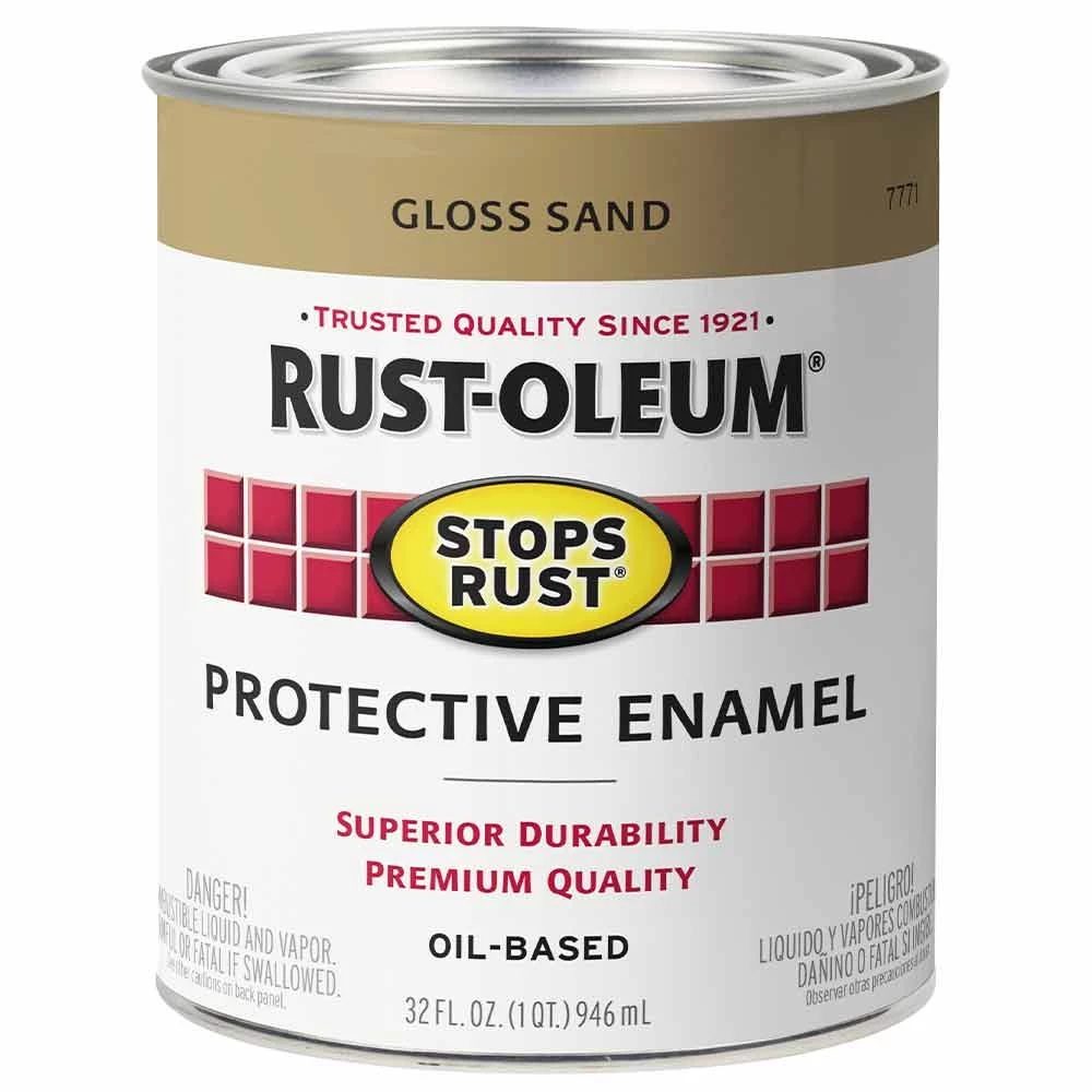Rust-Oleum Stops Rust® Gloss Protective Enamel Paint 1 Qt. 7 Rust-Oleum Stops Rust® Gloss Protective Enamel Paint 1 Qt. - Image 5