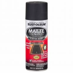 Rust-Oleum Automotive Spray Paint Matte Black 12 Oz.