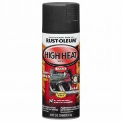Rust-Oleum Automotive High Heat Enamel Spray Flat Black 12 Oz.