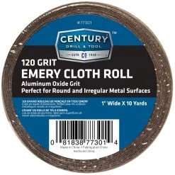 Century Emery Cloth Shop Rolls 120 Grit