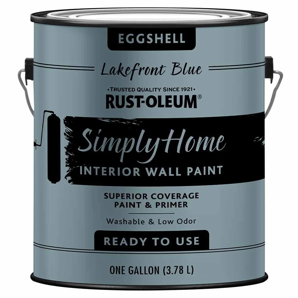 Rust-Oleum Simply Home Eggshell Interior Wall Paint 1 Gal. 3 Rust-Oleum Simply Home Eggshell Interior Wall Paint 1 Gal.