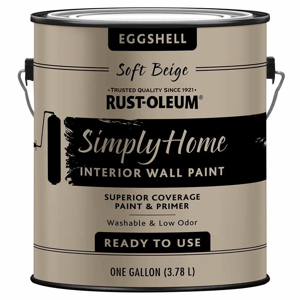 Rust-Oleum Simply Home Eggshell Interior Wall Paint 1 Gal. 4 Rust-Oleum Simply Home Eggshell Interior Wall Paint 1 Gal. - Image 2