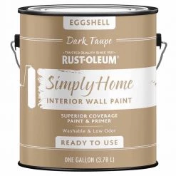 Rust-Oleum Simply Home Eggshell Interior Wall Paint 1 Gal. 11 Rust-Oleum Simply Home Eggshell Interior Wall Paint 1 Gal. -Outlet Sika Tools Sotre 0036884