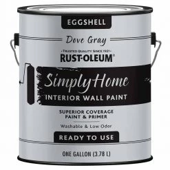 Rust-Oleum Simply Home Eggshell Interior Wall Paint 1 Gal. 12 Rust-Oleum Simply Home Eggshell Interior Wall Paint 1 Gal. -Outlet Sika Tools Sotre 0036885