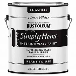 Rust-Oleum Simply Home Eggshell Interior Wall Paint 1 Gal. 13 Rust-Oleum Simply Home Eggshell Interior Wall Paint 1 Gal. -Outlet Sika Tools Sotre 0036886