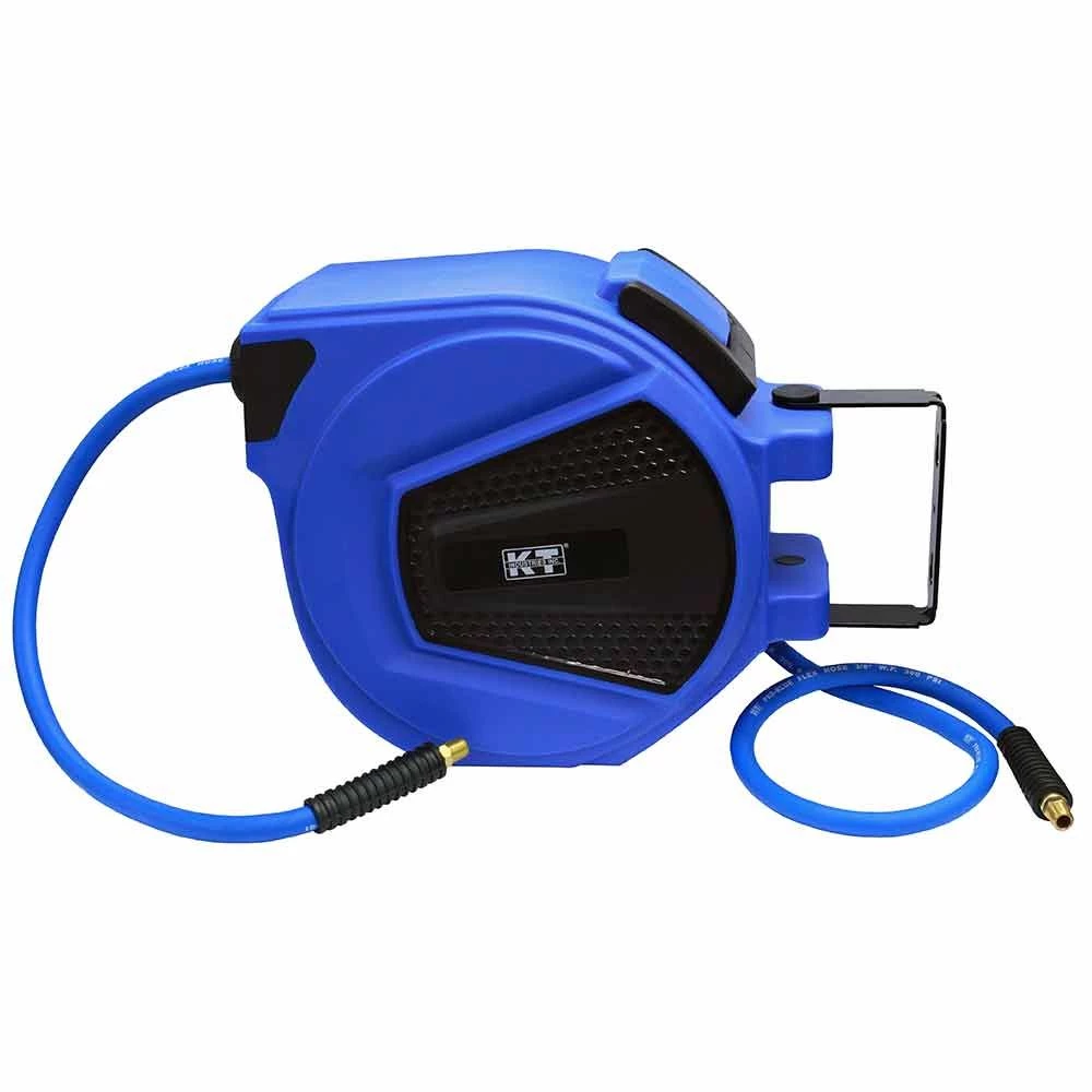 K-T Industries Auto Retractable Hose Reel 50 Ft. 3 K-T Industries Auto Retractable Hose Reel 50 Ft.