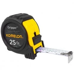 Komelon Speed Mark Gripper Tape Measure 25 Ft.