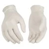 Kinco Disposable White Latex Gloves