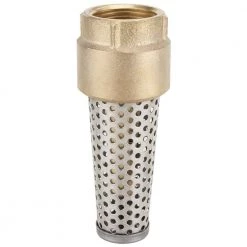 Star Water Systems Brass Foot Valve 1 1/4 In.