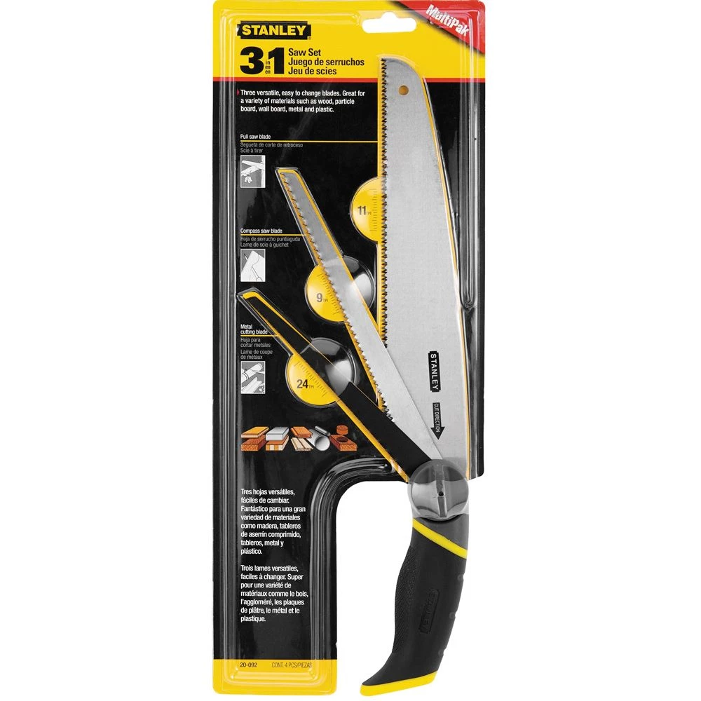 Stanley 3 In 1 Saw Set 4 Stanley 3 In 1 Saw Set - Image 2