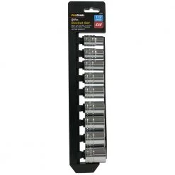 1/2 In. Dr. SAE Socket Set 9 Pc.