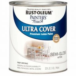 Rust-Oleum Painter's Touch® Ultra Cover Multi-Purpose Semi Gloss Brush-On Paint Qt. -Outlet Sika Tools Sotre 1298347new