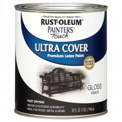 Rust-Oleum Painter's Touch® Ultra Cover Gloss Latex Paint 1 Qt. -Outlet Sika Tools Sotre 1298368