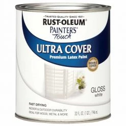 Rust-Oleum Painter's Touch® Ultra Cover Gloss Latex Paint 1 Qt. -Outlet Sika Tools Sotre 1298375