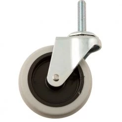 Titan Thermoplastic Rubber (TPR) Threaded Stem 3 In. Caster