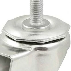 Titan Thermoplastic Rubber (TPR) Threaded Stem 3 In. Swivel Caster With Brake -Outlet Sika Tools Sotre 1317639 2