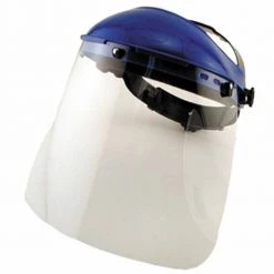 K-T Industries Clear Faceshield With Adjustable Headgear
