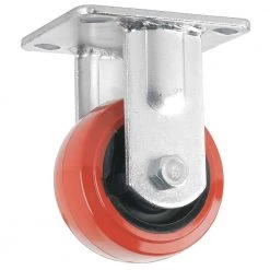 Titan Polyurethane Rigid Plate Caster 4 In.