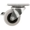 Titan Thermoplastic Rubber (TPR) 2 In. Swivel Top Plate Caster With Brake