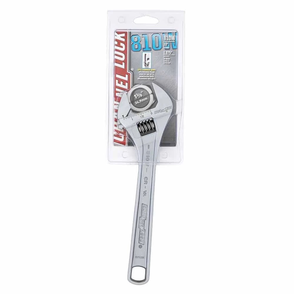Channellock Adjustable Wrench 10 In. 3 Channellock Adjustable Wrench 10 In.