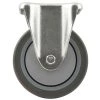 Titan Thermoplastic Rubber (TPR) 5 In. Rigid Plate Caster