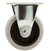 Titan Thermoplastic Rubber (TPR) 3 In. Rigid Plate Caster
